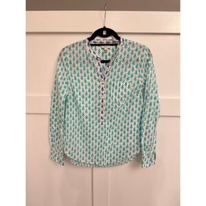J.crew long sleeve‎ blouse size 0 EUC
